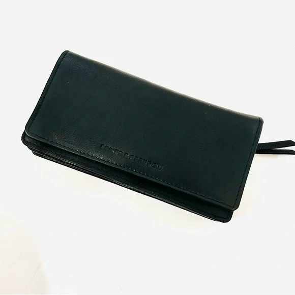 New Black Leather Wallet by Spikes & Sparrow - Picture 12 of 12